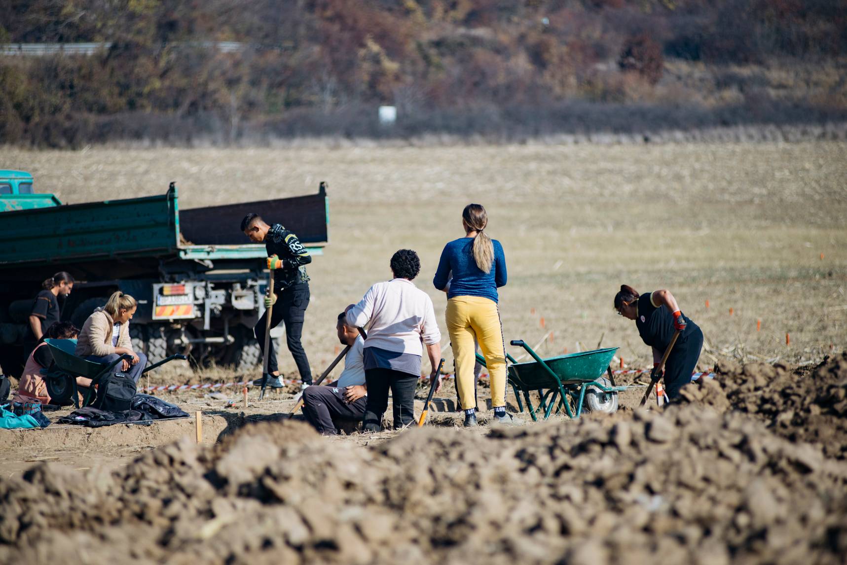  Археологически разкопки край с. Дърманци 